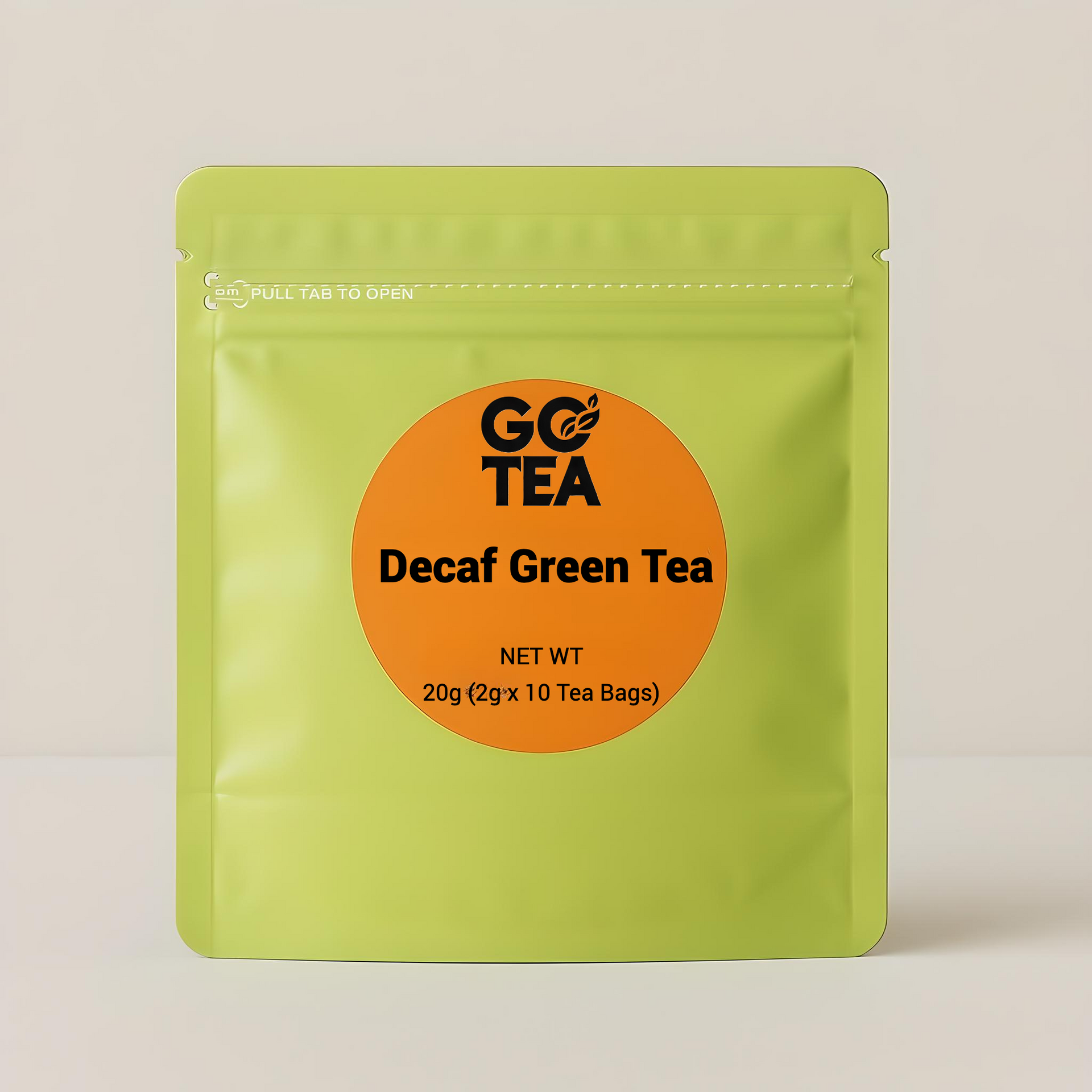 GOGOTEA Decaf Green Tea | Premium Caffeine-Free Antioxidant-Rich